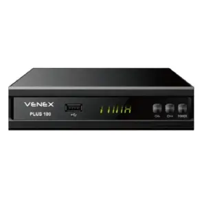 Επίγειος Ψηφιακός Δέκτης DVB-Τ2 VENEX PLUS100T2