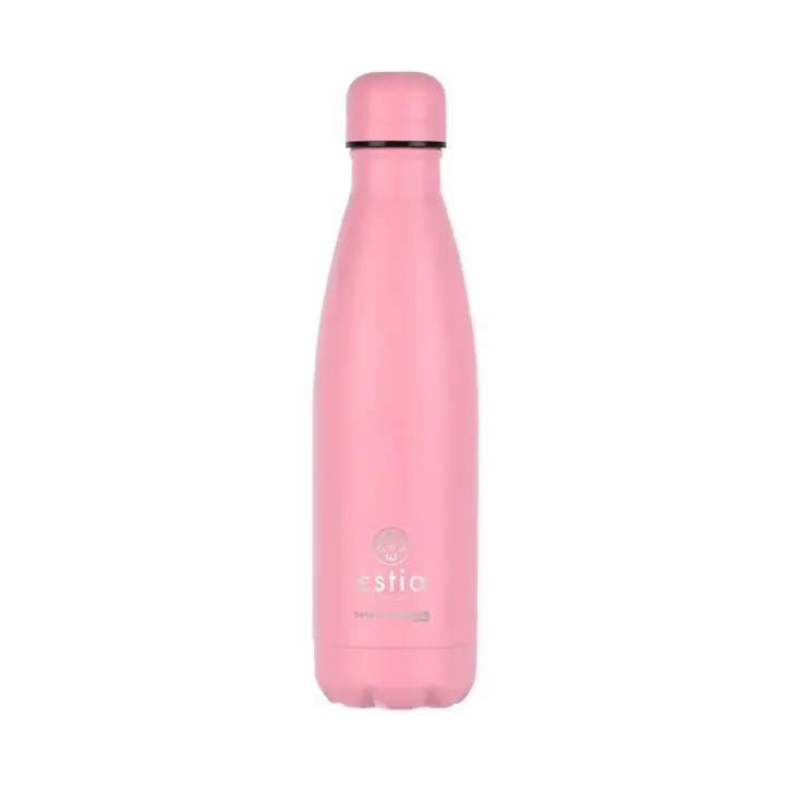 Estia Home Art Θερμός Flask Lite Save The Aegean 500ml Blossom Rose