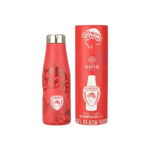 Estia Home Art Θερμός Travel Flask Olympiacos BC Edition 500ml