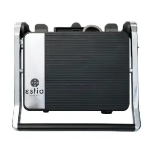 Estia Σαντουιτσιέρα Γκριλιέρα Toast & Grill 4 Θέσεων 2000w με Αποσπώμενες Πλάκες & Θερμοστάτη