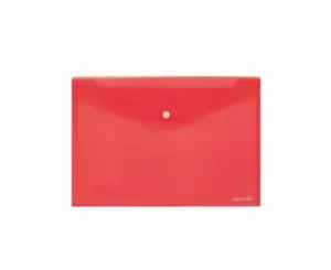 Φάκελος Κουμπί Α4 Red Typotrast