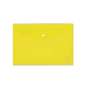 Φάκελος Κουμπί Α4 Yellow Typotrast