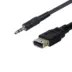 Famale Usb To Male 3.5 Jack 1.5m