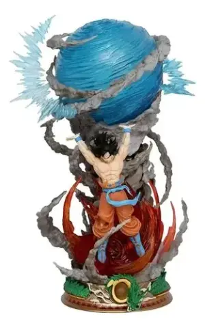 Φιγούρα Goku Dragon Ball Spirit Bomb With Led Light 25cm