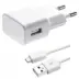 Φορτιστής 220V Σε USB 2A - 1Port Με Καλώδιο USB To Micro