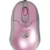 G-cube Optical Mouse Pink 800dpi Usb Mini