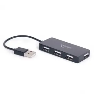 Gembird 4 Port Usb 2.0 Hub Black