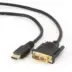 Gembird Καλώδιο Hdmi Σε Dvi 18+1 Gold C 5m
