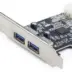 Gembird Κάρτα USB 3.0 PCI-E / UPC-30-2P
