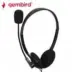 Gembrid Stereo Headset With Volume Control Black