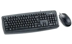 Genius Combo Usb Set Keyboard & Optical Mouse Black