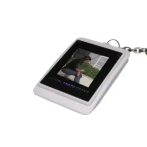 Genius Digital Photo Keychain 1.5'' Alarm Cl