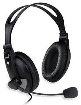 Genius Headphones WITH/Mic Adjustable Length HS500X