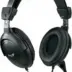 Genius Headset Headphones WITH Mic Adjust Leather