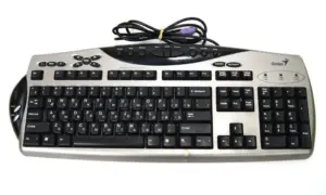 Genius Office Scroll PS/2 Black-Silver KB21E