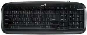 Genius Slimstar 110 USB Slim Desktop Water Resistant Keyboard