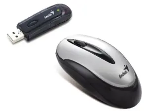 Genius Traveler 600 Wireless Optical Usb Metallic Bl