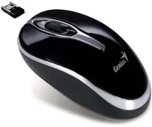 Genius Wireless Mouse 1600DPI για Notebook Μαύρο BL