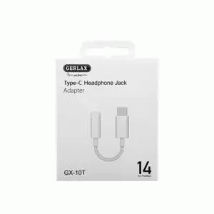 Gerlax GX-10T Type-C Male - AUX 3.5mm Adaptor