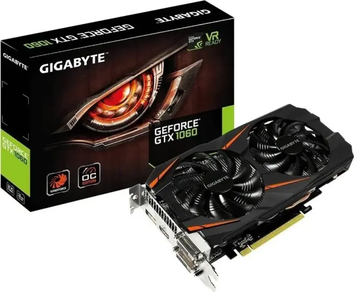 Gigabyte Geforce Gtx1060 3Gb Gddr5 Pciex16X Dvi 3*Dp Hdmi