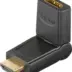 Goobay Αντάπτορας HDMI 180° Περιστρεφόμενος 4K/60Hz Μαύρος / 51721