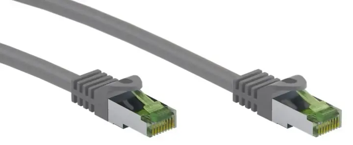 Goobay Καλώδιο Δικτύου Cat 8.1 S/FTP Copper Lszh 5m Γκρί