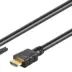 Goobay Καλώδιο DVI-D Σε HDMI 51580 2m Μαύρο