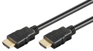 Goobay Καλώδιο HDMI 2.0 Ethernet 4K/60Hz 10.2Gbit/s 15m Μαύρο