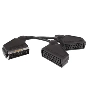Goobay Καλώδιο Scart M/2x Scart F, 0.2m
