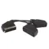 Goobay Καλώδιο Scart M/2x Scart F, 0.2m