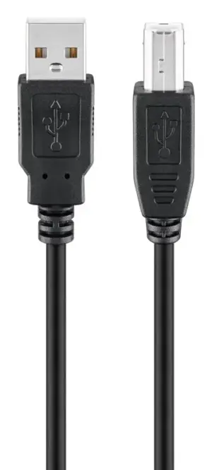 Goobay Καλώδιο Usb 2.0a Σε A 1.8m black