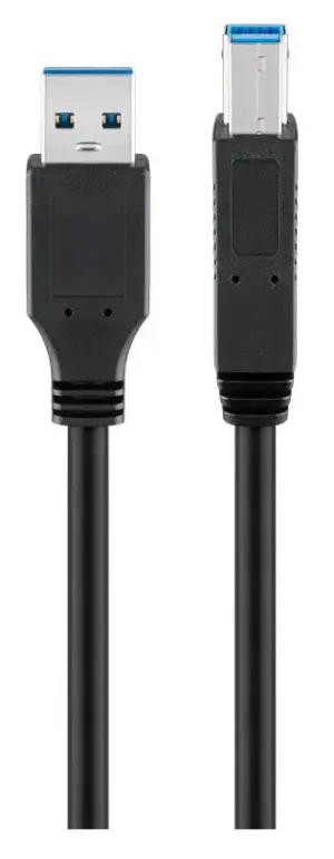 Goobay καλώδιο USB 3.0 5 Gbit/s 1.8m μαύρο