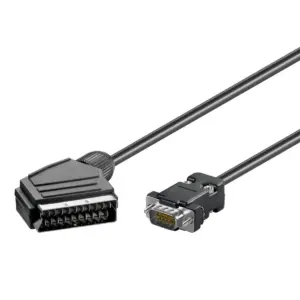 Goobay Scart Αρσενικό Σε Vga 15/2m
