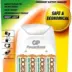 GP Battery Charger Rowerbank Nite-lite + 4 AA 2300mah