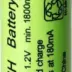 GP Σετ 4 Επαναφορτιζόμενες Μπαταρίες AA 1800mAh NiMH