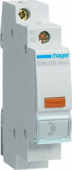 Hager Ενδεικτικο Ραγας Πορτοκαλι 230v