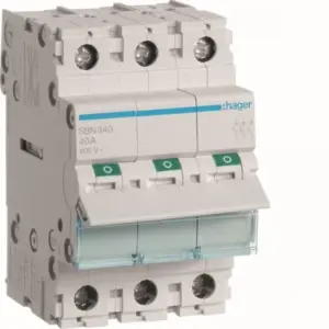 Hager Ραγοδιακόπτης 3p 40a Sd20340