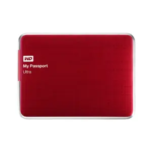 Hdd Wd My Passport Ultra Usb3.0 1tb Red