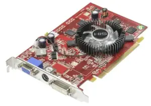 HIS VGA AGP X1650 512MB DDR2 Dual Link DVI/TV