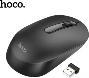 Hoco Ασύρματο Ποντίκι 2.4Ghz 1200DPI GM14 Μαύρο