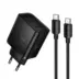 Hoco N75 Grande Set Φόρτισης 65w Qc3.0 Μαύρο