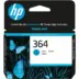 Hp 364 Cyan Ink Cartridge