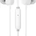 HP In-ear Handsfree με Βύσμα 3.5mm λευκό DHE-7000