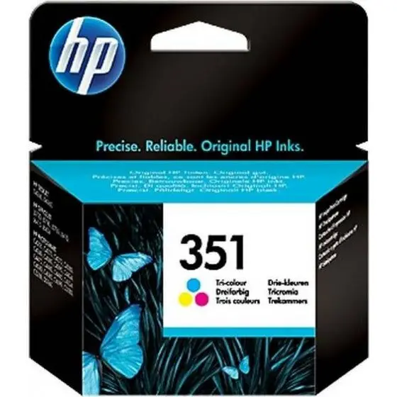 HP No. 351 Tri-Color with Vivera Inks.