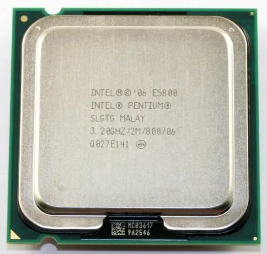 Intel Dual Core 3.2G 2Mb 800 E5800