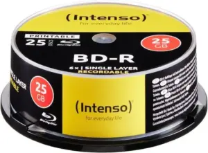 Intenso CD-R 25GB 25τεμ Cake Box