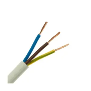 Καλωδιο Ευκαμπτο Nymhy 3x1.5mm2 H05vvf Λευκο 100m