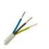 Καλωδιο Ευκαμπτο Nymhy 3x2.5mm2 H05vvf Λευκο 100m
