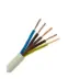 Καλωδιο Ευκαμπτο Nymhy H05vvf 5x1.5mm2 Λευκο Το Μέτρο