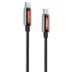 Καλώδιο Φόρτισης Type-C Σε Type-C 60W 1m Moxom LX-CB911